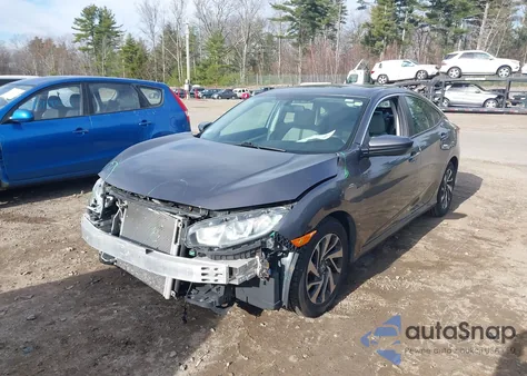 2016 Honda Civic Ex z USA, uszkodzony, nr VIN 2HGFC2F71GH517249